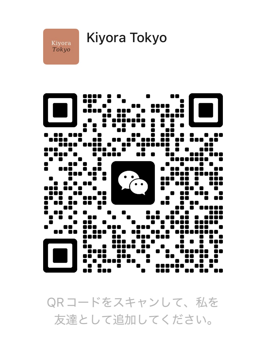 Kiyora Tokyo WeChat QR code